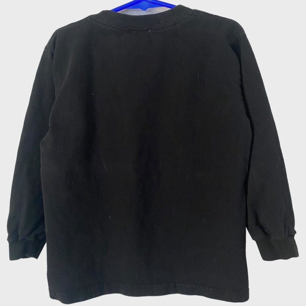 Y2K Pokemon Lucario Weavile Shirt Black Boys Size Medium Long-Sleeve Pikachu - Picture 4 of 12